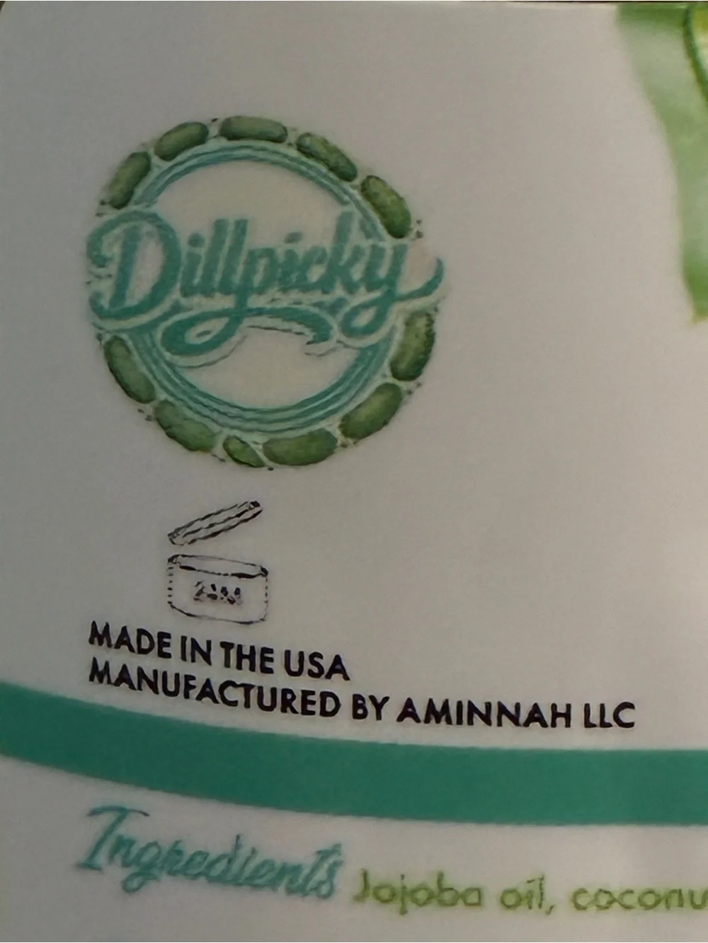 Cucumber Aloe Body Oil made by Dillpicky which is manufactured by Aminnah